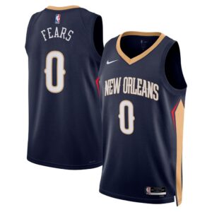 Jeremiah Fears New Orleans Pelicans Nike Unisex Swingman Player Jersey - Icon Edition