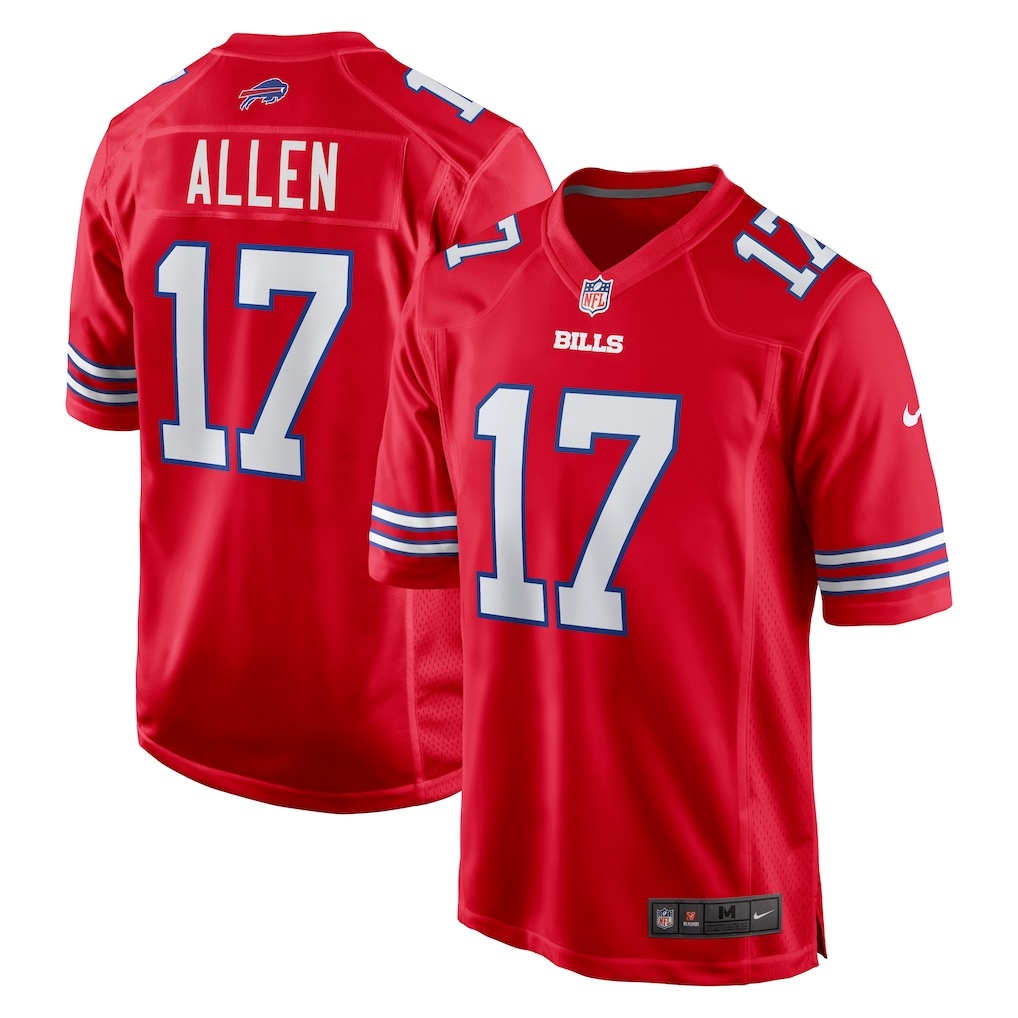 Josh Allen Buffalo Bills Nike White Game Player Jersey