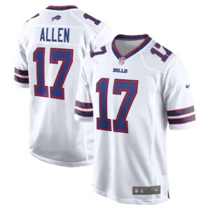 Josh Allen Buffalo Bills Nike White Game Player Jersey