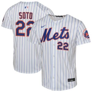 Juan Soto New York Mets Nike Youth Home Limited Player Jersey