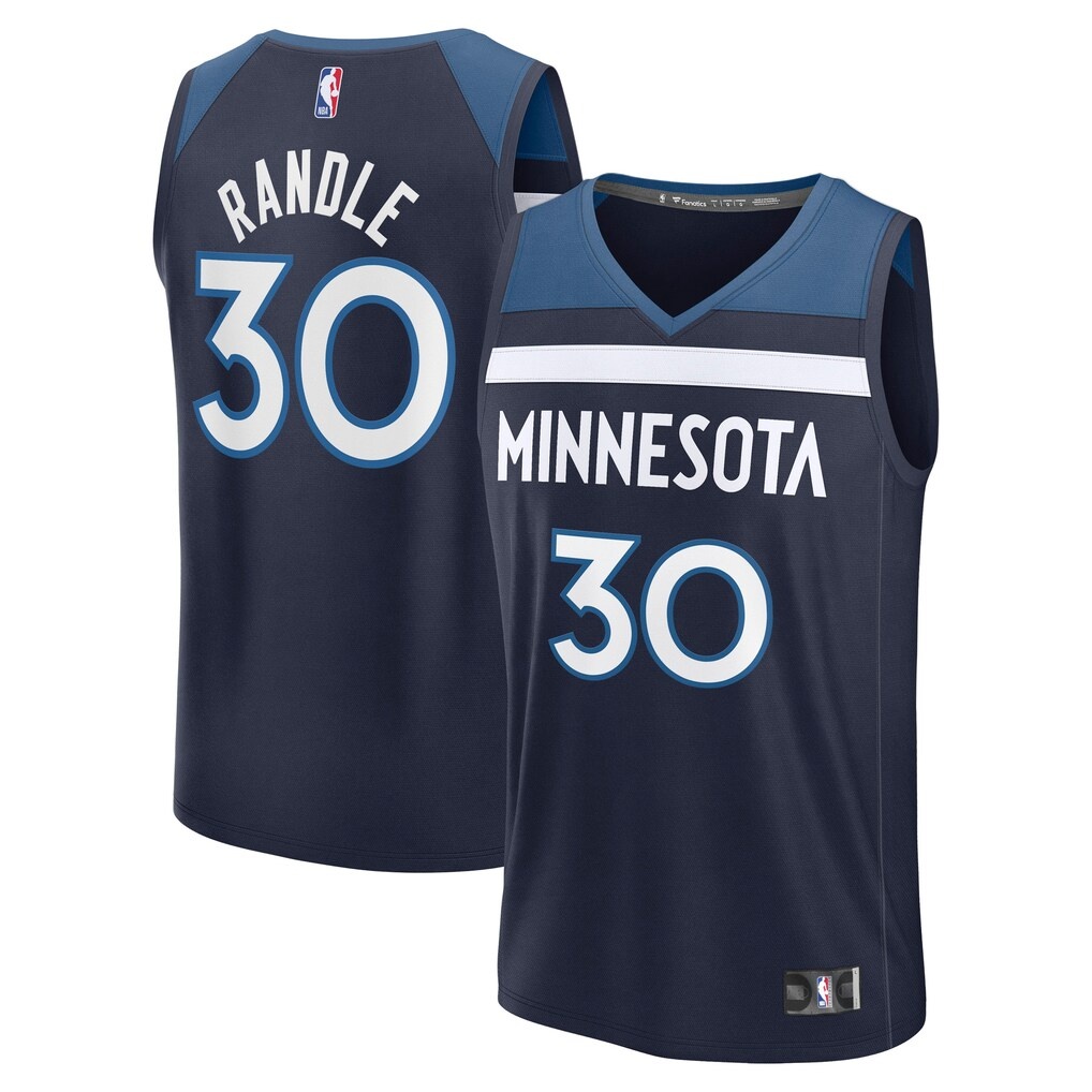 Julius Randle Minnesota Timberwolves Fanatics Fast Break Replica Player Jersey – Icon Edition