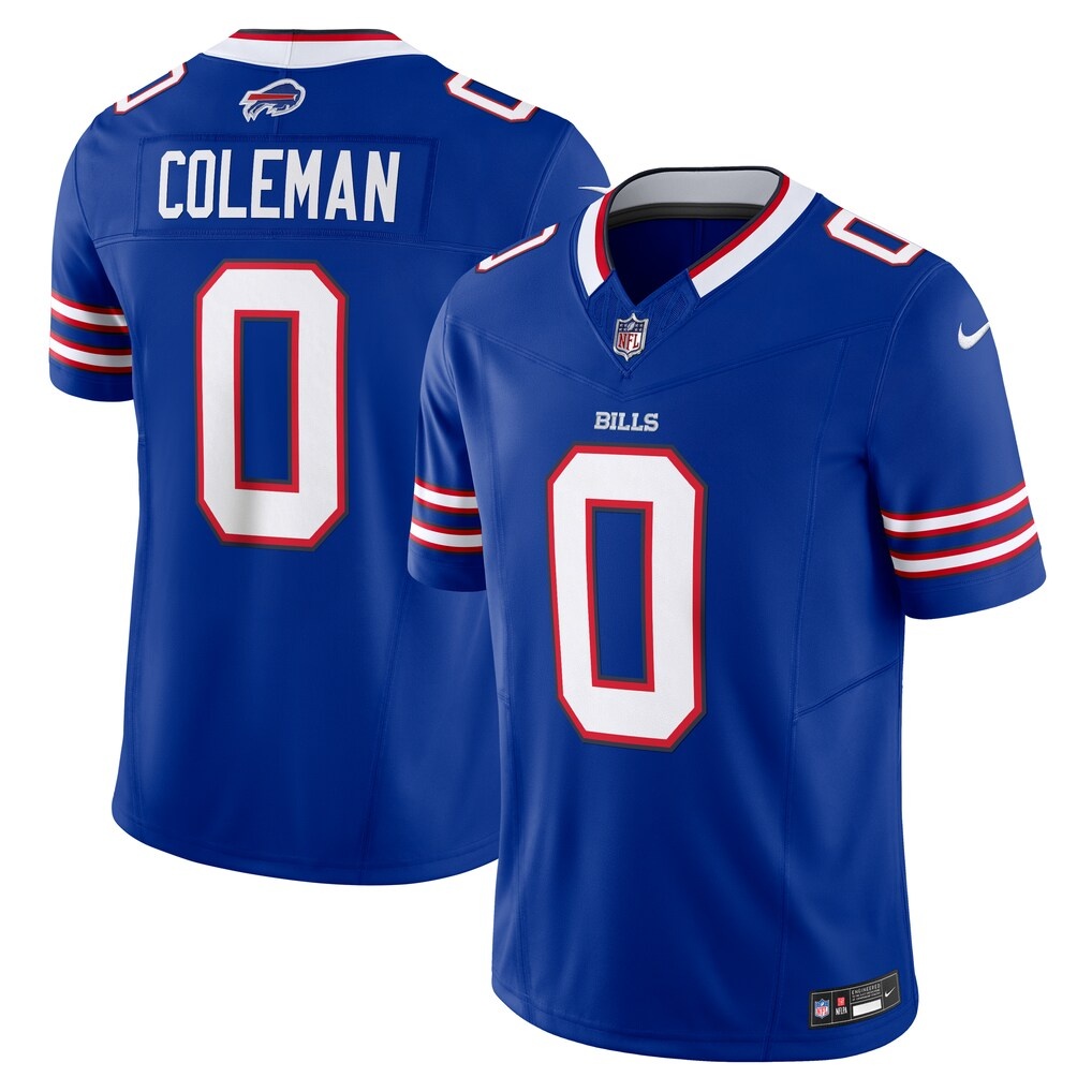 Keon Coleman Buffalo Bills Nike Team Vapor F.U.S.E. Limited Jersey – Royal