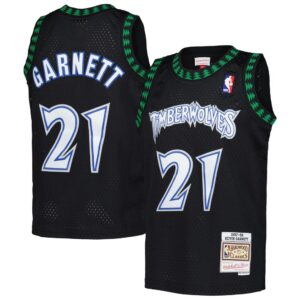 Kevin Garnett Minnesota Timberwolves Mitchell & Ness Youth 1997/98 Hardwood Classics Swingman Jersey