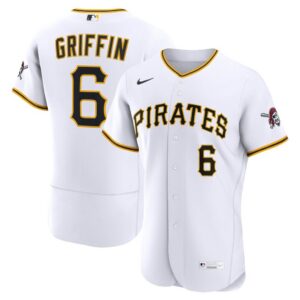 Konnor Griffin Pittsburgh Pirates Nike Home Authentic Jersey