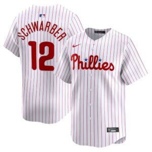 Kyle Schwarber Philadelphia Phillies Nike Home Limited Player Jersey
