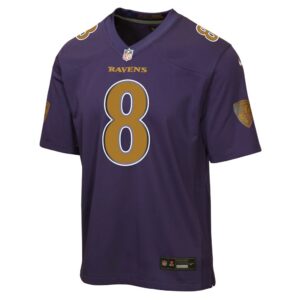 Lamar Jackson Baltimore Ravens Nike Youth Alternate 2 Game Jersey