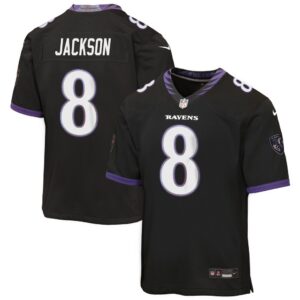Lamar Jackson Baltimore Ravens Nike Youth Alternate Game Jersey