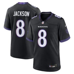 Lamar Jackson Baltimore Ravens Nike Alternate Game Jersey