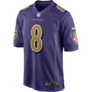 Lamar Jackson Baltimore Ravens Nike Alternate Game Jersey