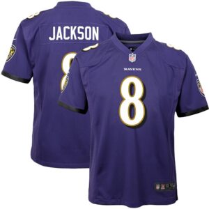 Lamar Jackson Baltimore Ravens Nike Youth Game Jersey