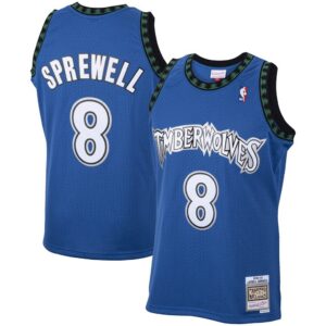 Latrell Sprewell Minnesota Timberwolves Mitchell & Ness 2003/04 Hardwood Classics Swingman Jersey