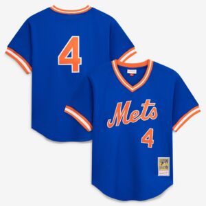 Lenny Dykstra New York Mets Mitchell & Ness Authentic Batting Practice Jersey - Royal