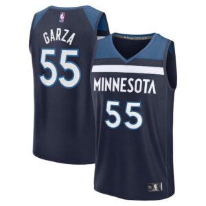 Luka Garza Minnesota Timberwolves Fanatics Fast Break Replica Player Jersey - Icon Edition