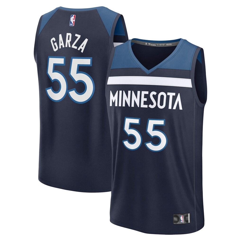 Luka Garza Minnesota Timberwolves Fanatics Fast Break Replica Player Jersey – Icon Edition