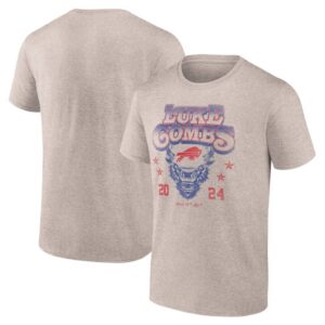 Luke Combs x Buffalo Bills Fanatics Growin' Up and Gettin' Old Tour T-Shirt - Tan