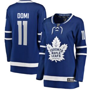 Max Domi Toronto Maple Leafs Fanatics Women's Home Breakaway Player Jersey