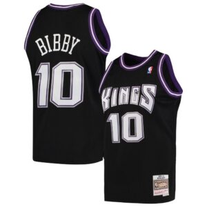 Mike Bibby Sacramento Kings Mitchell & Ness Hardwood Classics Swingman Jersey