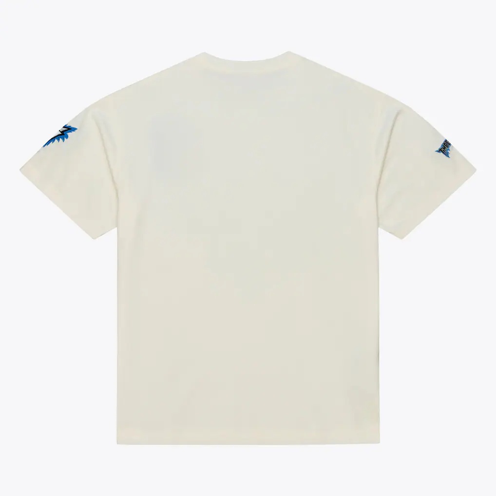 Minnesota Timberwolves Mitchell & Ness Hardwood Classics Chainstitch Premium T-Shirt