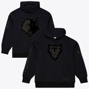 Minnesota Timberwolves Mitchell & Ness Phantom Fleece Hoodie