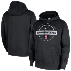 Minnesota Timberwolves Nike 2025/26 Authentic Practice Club Pullover Hoodie