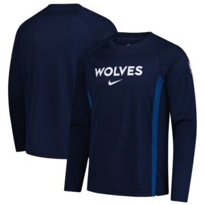 Minnesota Timberwolves Nike 2025/26 Authentic Pre-Game Legend Dri-FIT Long Sleeve Shooting Shirt