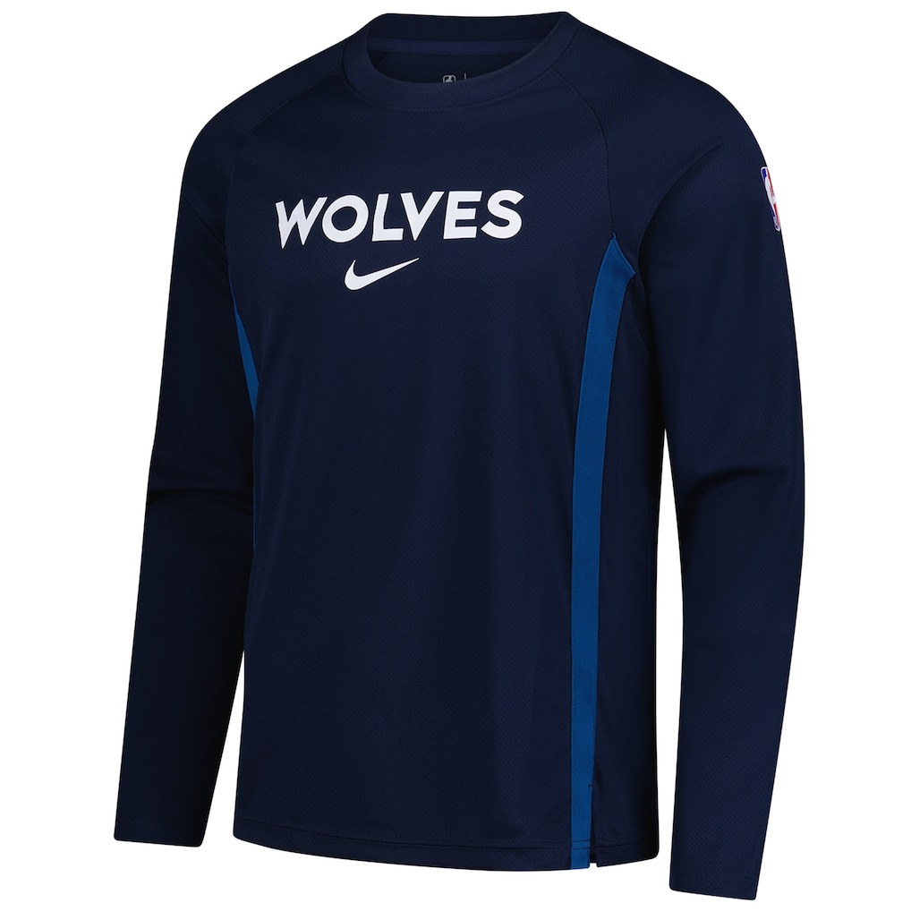Minnesota Timberwolves Nike 2025/26 Authentic Pre-Game Legend Dri-FIT Long Sleeve Shooting Shirt
