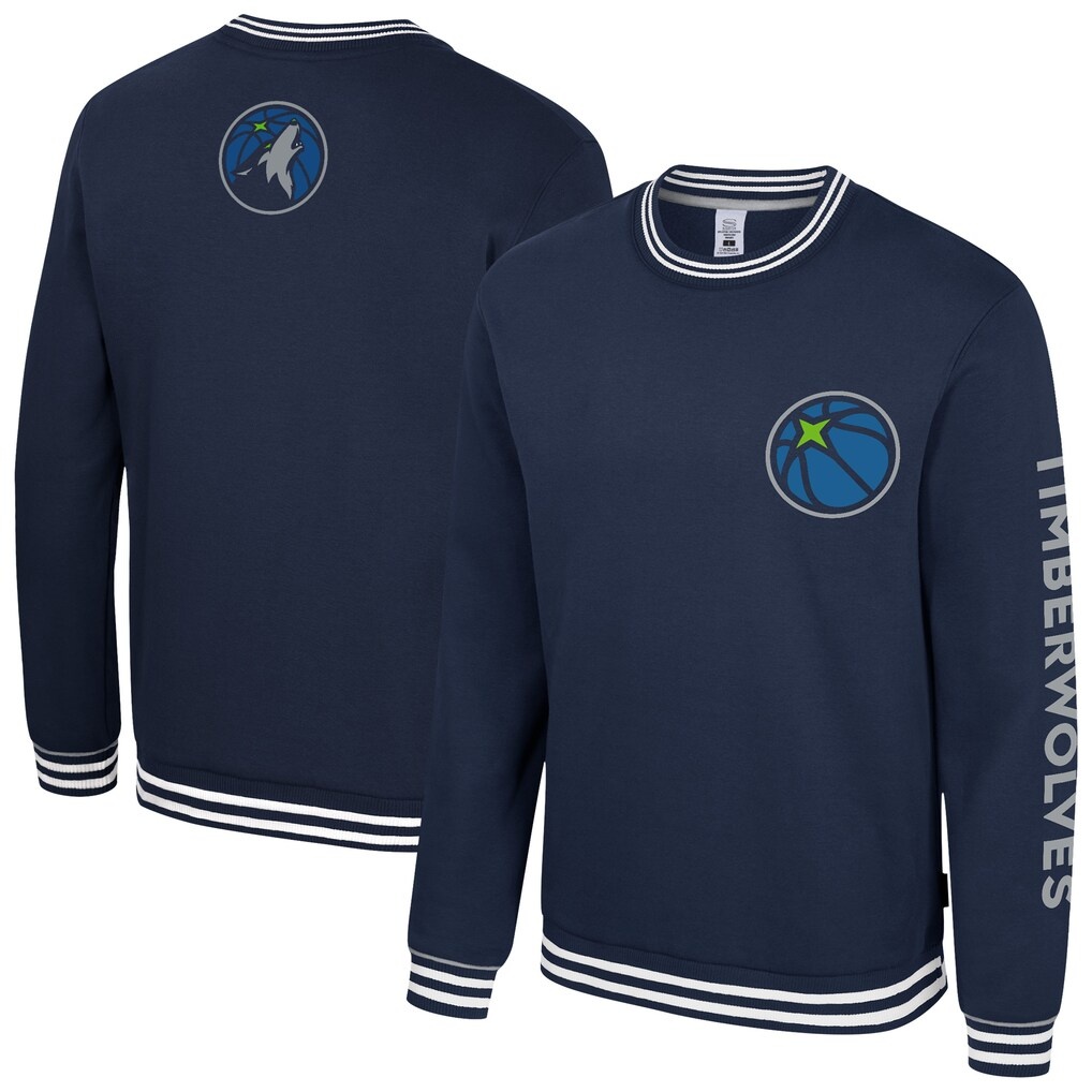 Minnesota Timberwolves Stadium Essentials Unisex Half-Time 2 Pullover Sweatshirt