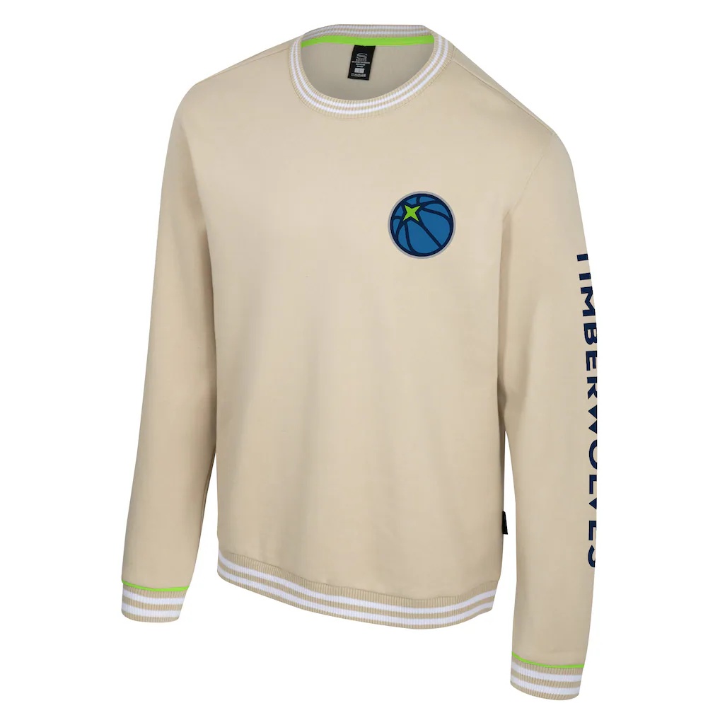 Minnesota Timberwolves Stadium Essentials Unisex Halftime Pullover Sweatshirt – Natural