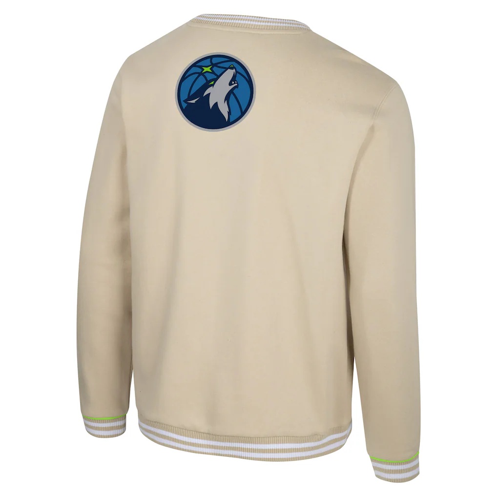 Minnesota Timberwolves Stadium Essentials Unisex Halftime Pullover Sweatshirt – Natural