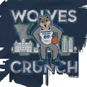 Minnesota Timberwolves Stadium Essentials Youth Mascot City Elementized T-Shirt
