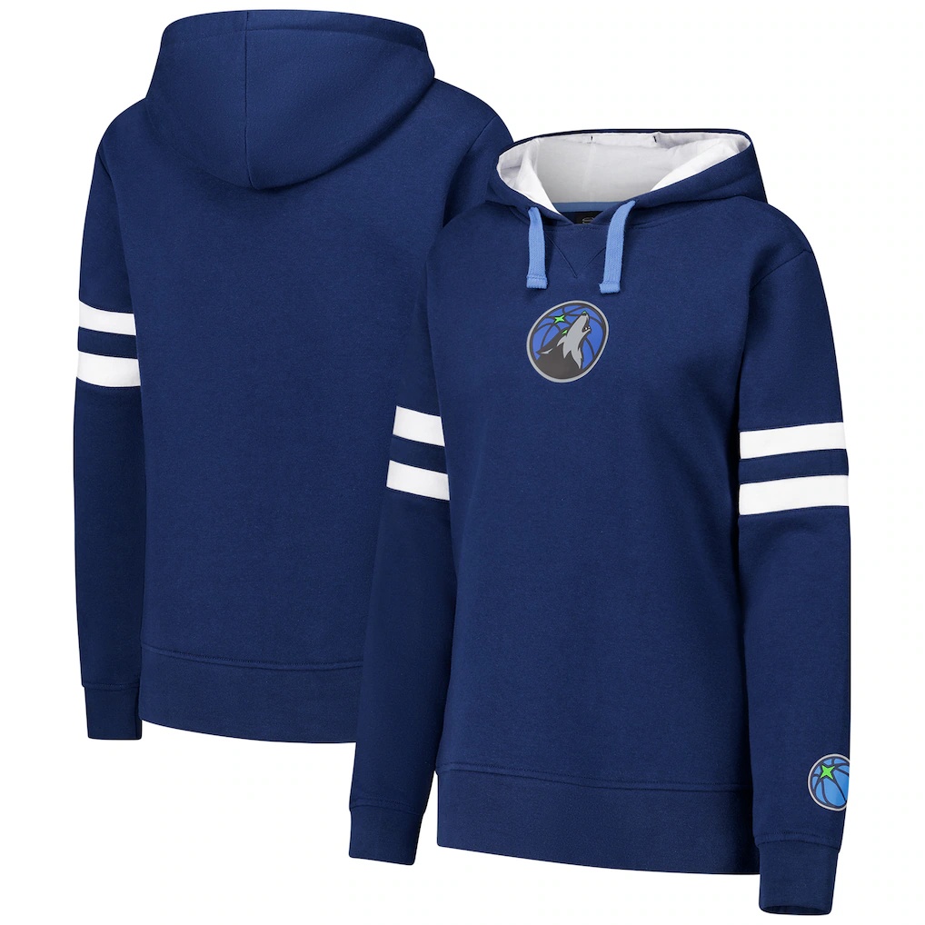 Minnesota Timberwolves Stadium Essentials Women’s Road Game Pullover Hoodie