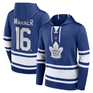 Mitch Marner Toronto Maple Leafs Fanatics Name & Number Lace-Up Pullover Hoodie