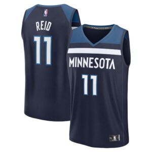 Naz Reid Minnesota Timberwolves Fanatics Youth Fast Break Replica Player Jersey - Icon Edition