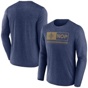 New Orleans Pelicans Fanatics Three-Point Play T-Shirt - Heather Navy