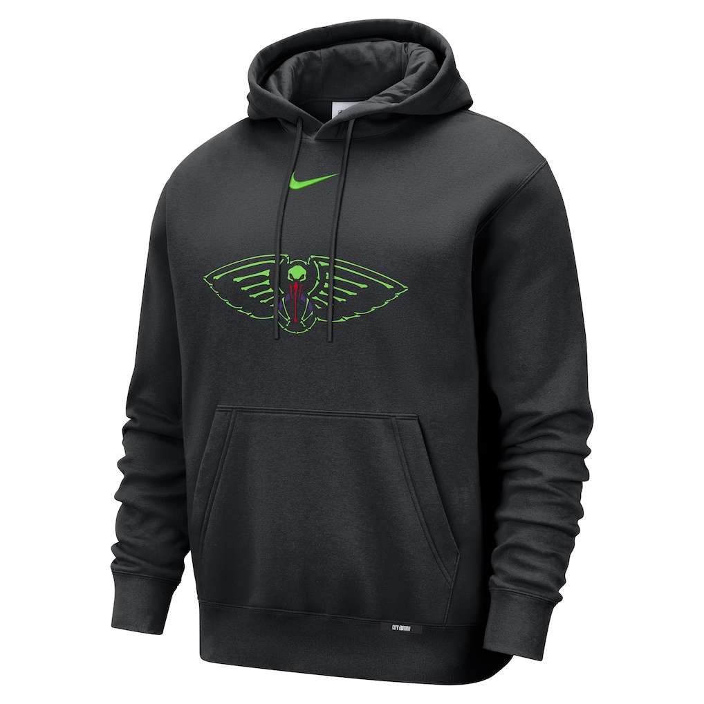 New Orleans Pelicans Nike 2025/26 City Edition Essential Logo Remix Hoodie