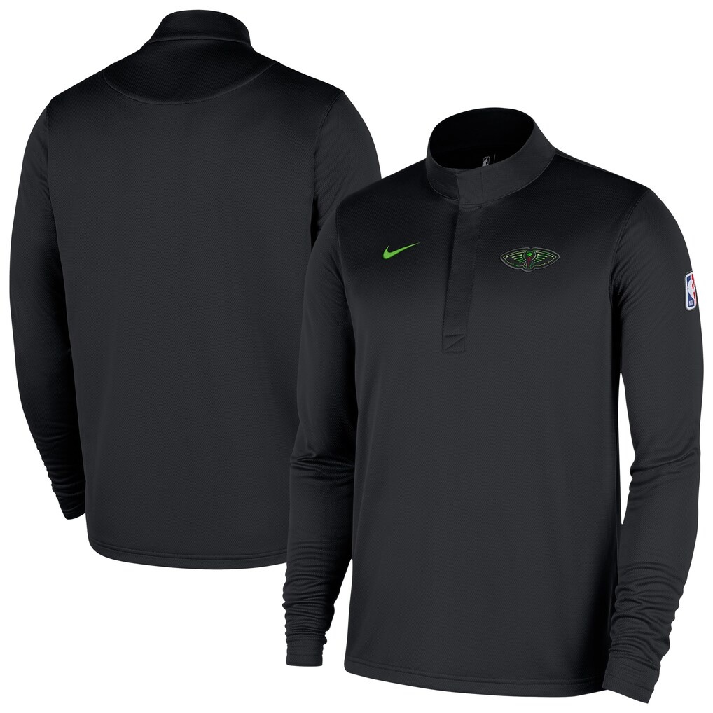 New Orleans Pelicans Nike 2025/26 City Edition Remix Authentic Coaches Dri-FIT Half-Zip Top