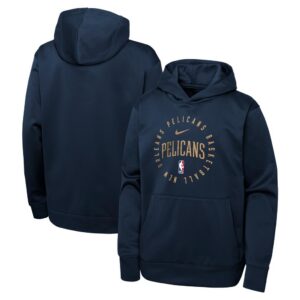 New Orleans Pelicans Nike Youth Performance Practice Spotlight Pullover Hoodie