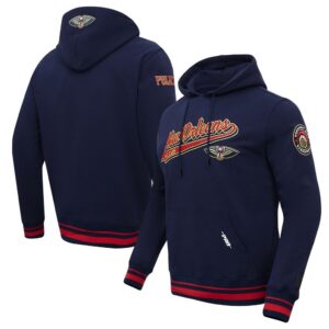 New Orleans Pelicans Pro Standard Script Tail Pullover Hoodie