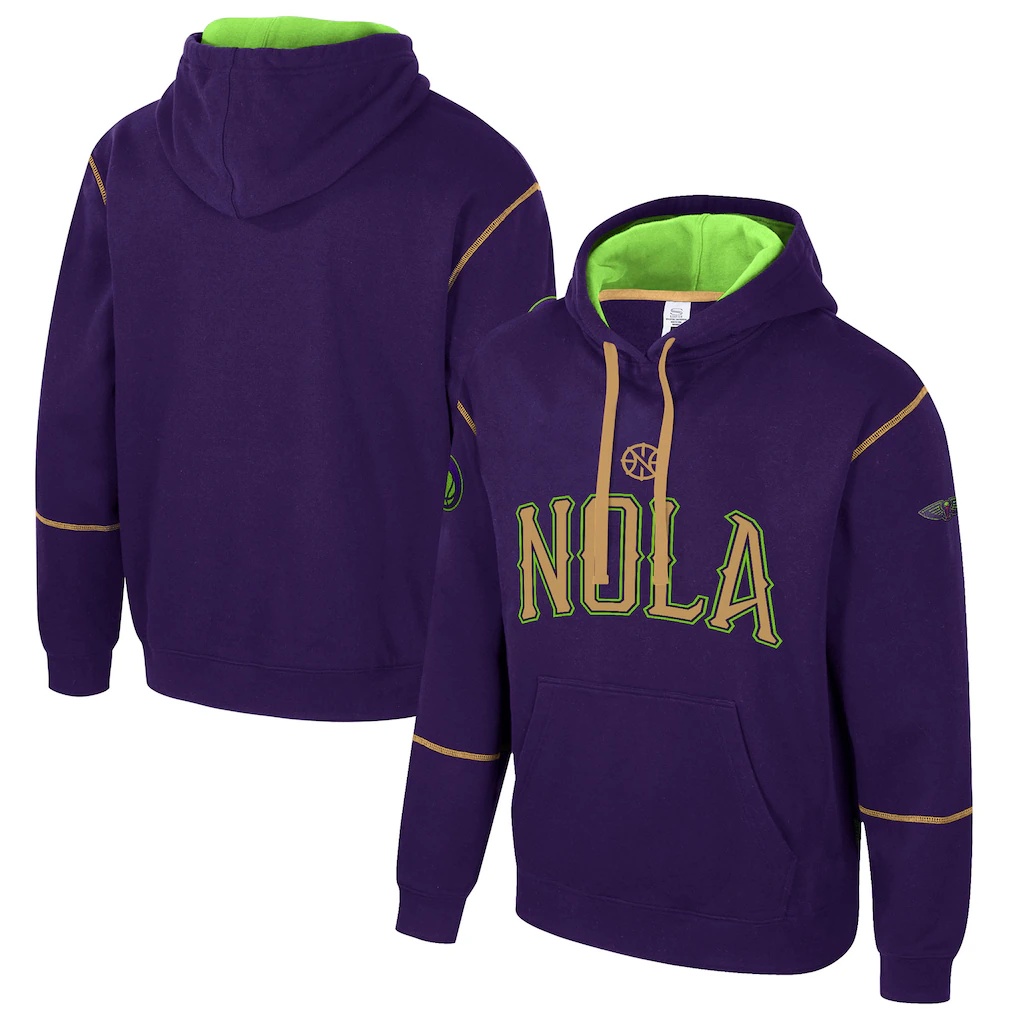 New Orleans Pelicans Stadium Essentials Unisex 2024/25 City Edition Monument Pullover Hoodie