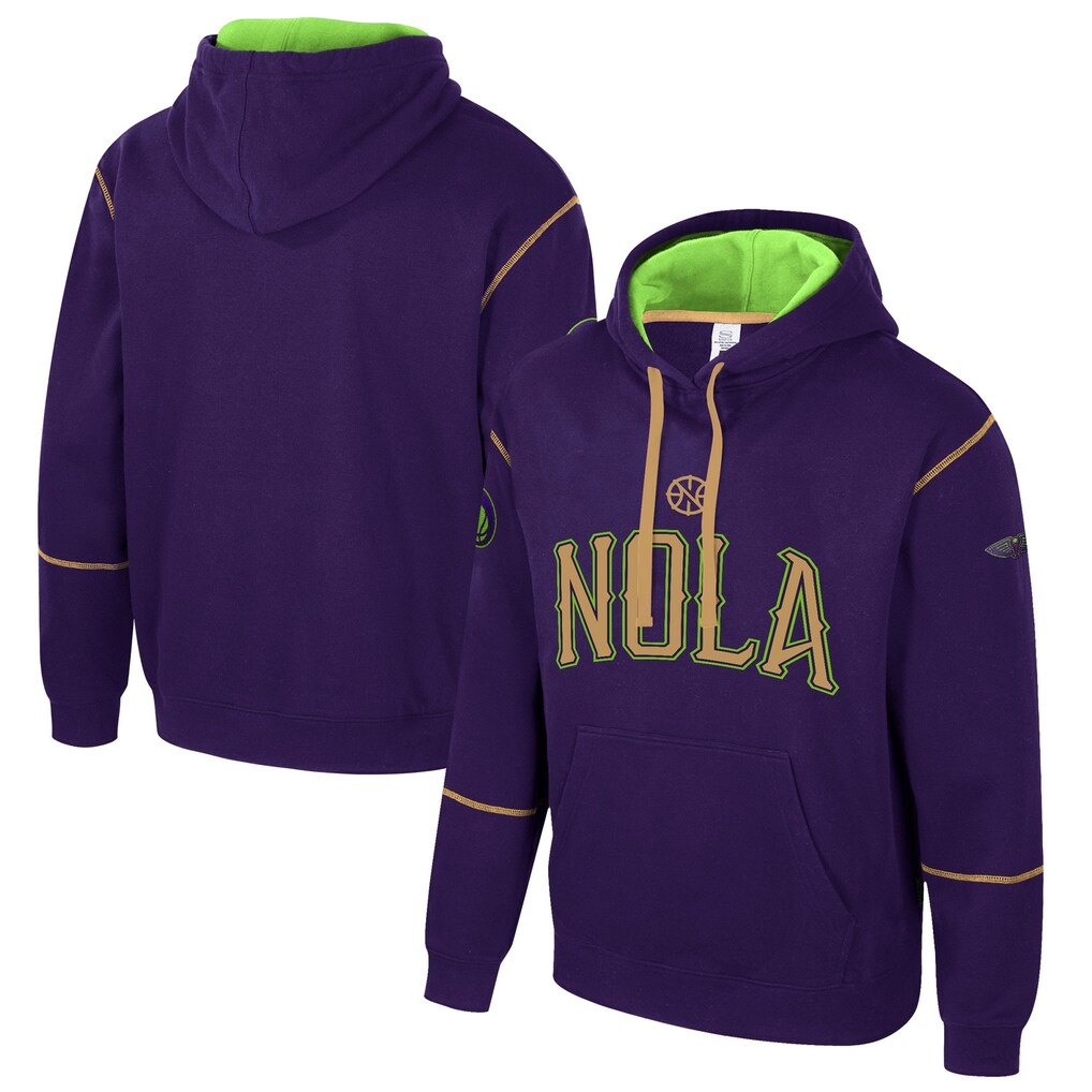 New Orleans Pelicans Stadium Essentials Unisex 2024/25 City Edition Monument Pullover Hoodie
