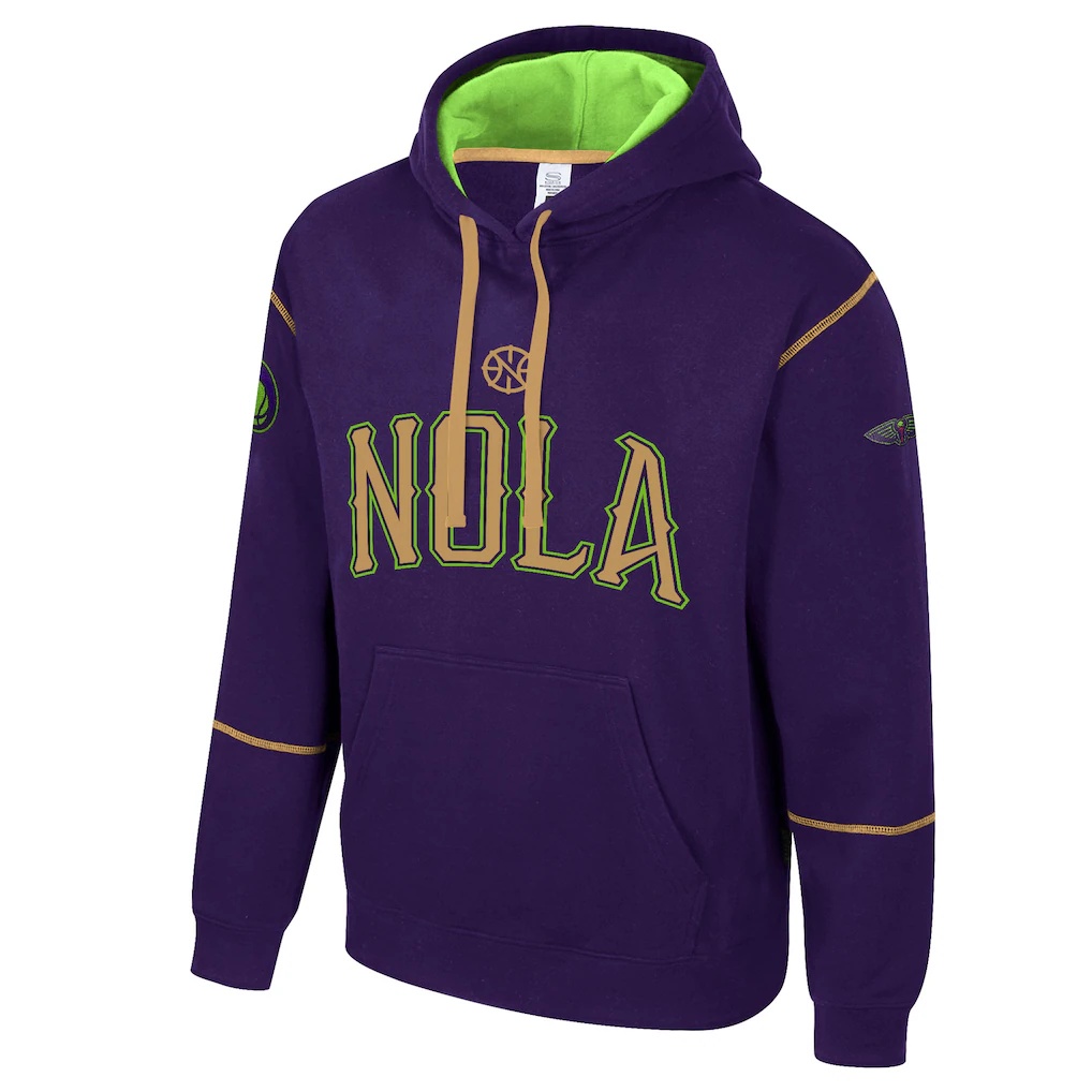 New Orleans Pelicans Stadium Essentials Unisex 2024/25 City Edition Monument Pullover Hoodie