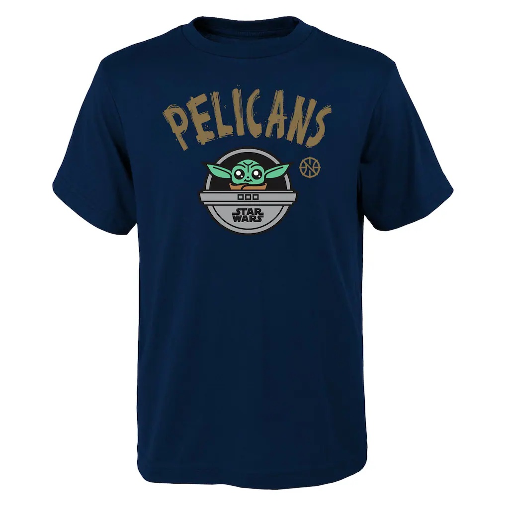 New Orleans Pelicans Youth Star Wars The Child T-Shirt