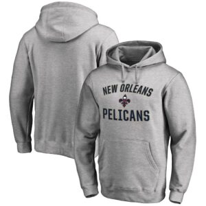 New Orleans Pelicans Victory Arch Pullover Hoodie - Ash