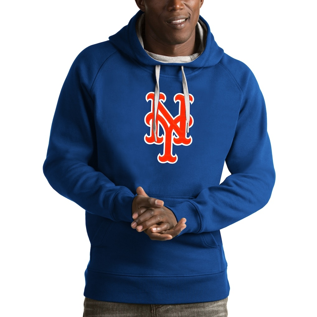 New York Mets Antigua Victory Pullover Hoodie – Royal