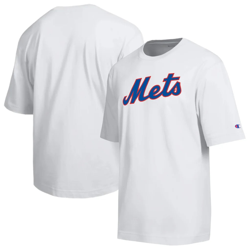 New York Mets Champion All Star Arched Chenille Wordmark T-Shirt