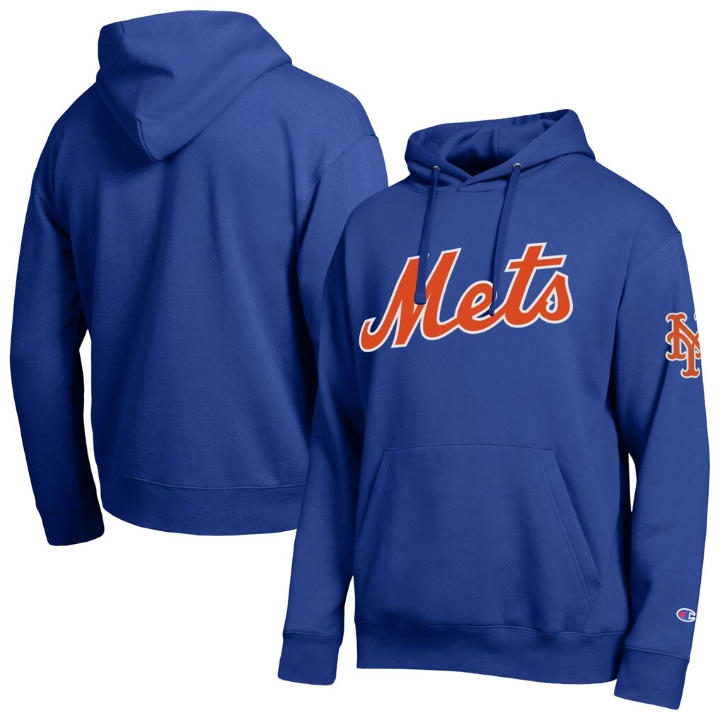 New York Mets Champion All Star Wordmark Hoodie – Royal