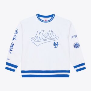 New York Mets Mitchell & Ness Arctic Fleece Sweatshirt
