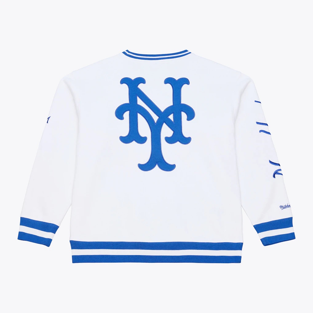 New York Mets Mitchell & Ness Arctic Fleece Sweatshirt