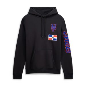 New York Mets New Era Dominican Republic Country Flag Hoodie