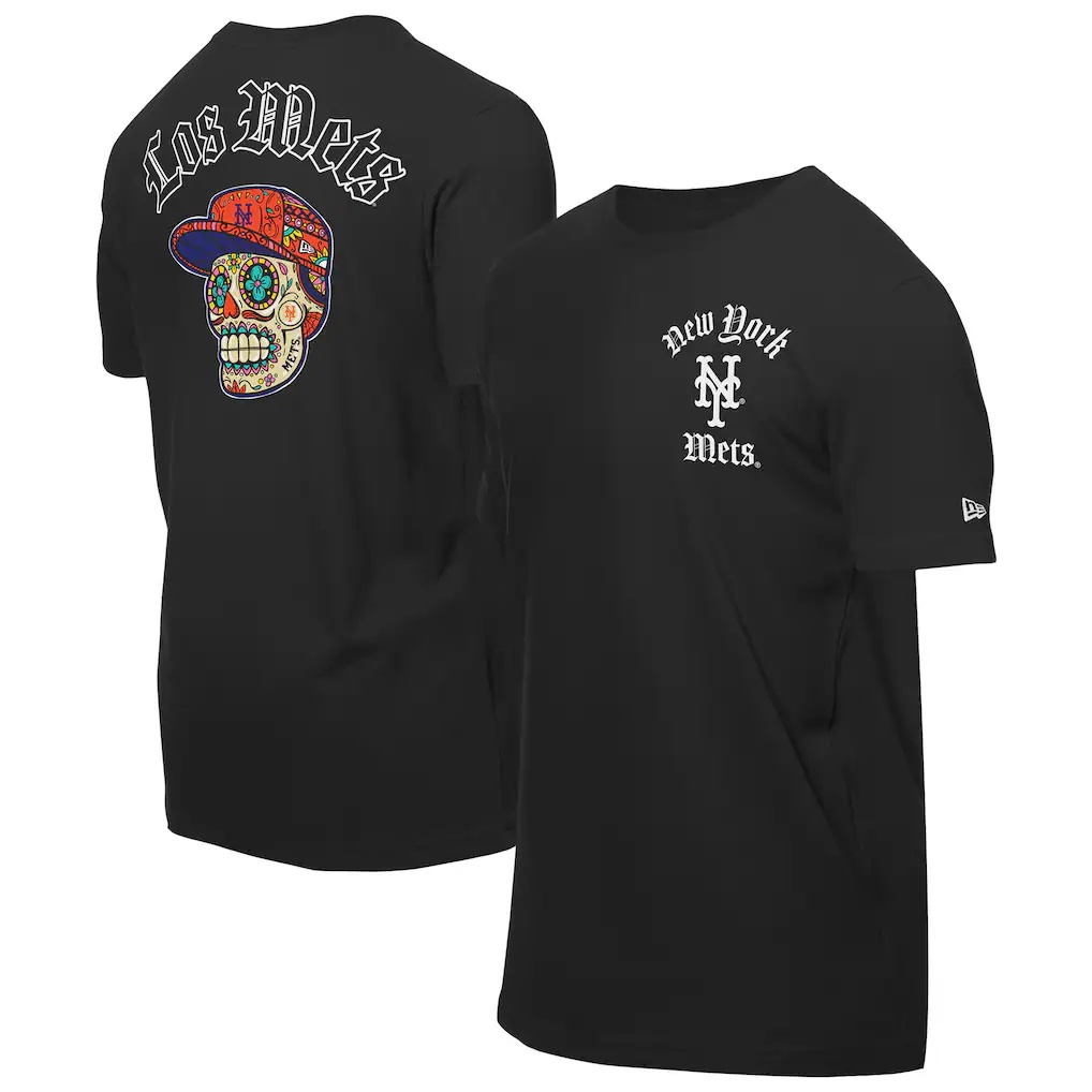 New York Mets New Era Sugar Skulls T-Shirt